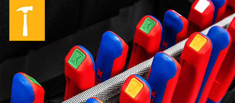  KNIPEX Zangengriffe und Farbclips