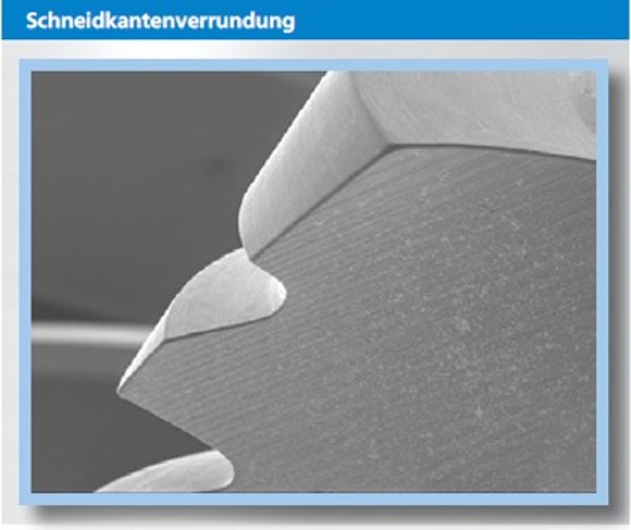 Schneidkantenverrundung