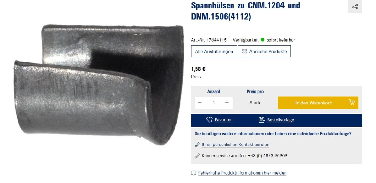 Produkte schnell finden