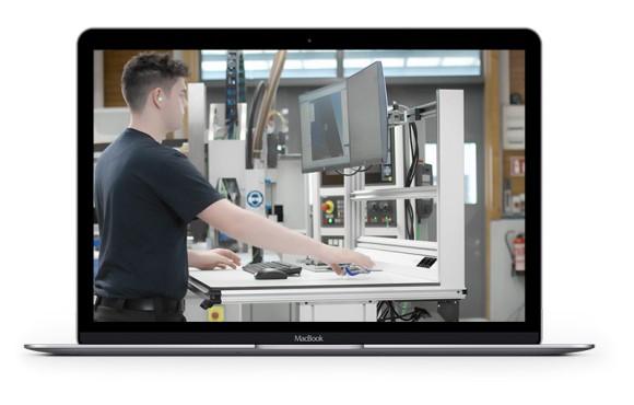 Lösungen für mobile Arbeitsplätze: Computerarbeitsplatz