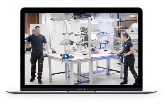 Lösungen für Arbeit und Ausbildung: Systemwerkbank