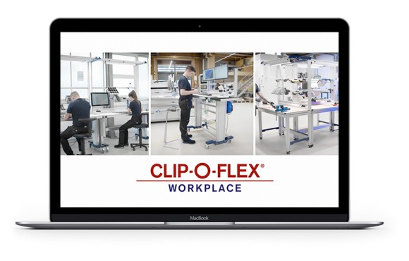 CLIP-O-FLEX® Workplace - Lösungen für moderne Arbeitsplätze