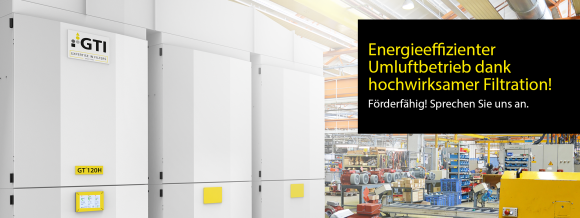 Energieeffizienter Umluftbetrieb