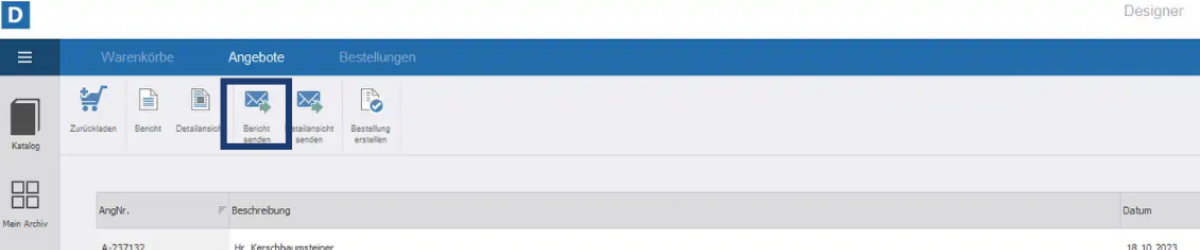 Generierung Mail-Anhänge