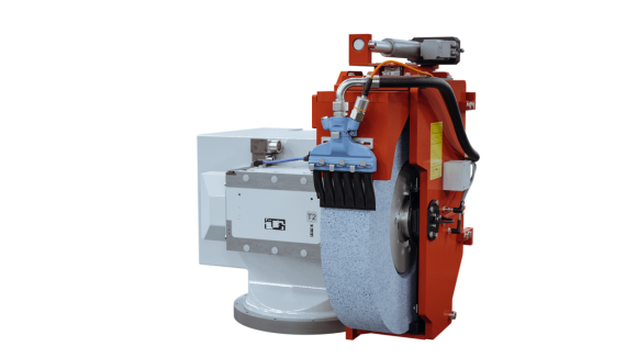 Schleifkopf der neuen STUDER Produktionsrundschleifmaschine S36