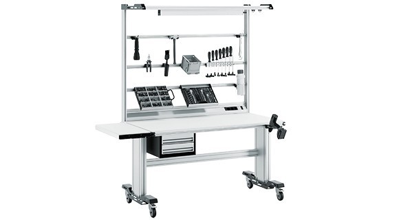 CLIP-O-FLEX Systemarbeitsplatz